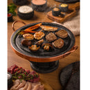 Kit Fondue de Pedra Sabão 37cm com Tigelas de Molho