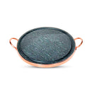 Kit Fondue de Pedra Sabão 37cm com Tigelas de Molho