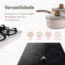Jogo de Panelas Cerâmico Antiaderente 5 Peças