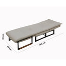 Poltrona Cama Multifuncional CompactAir em Tecido Suede