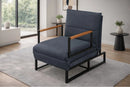 Poltrona Cama Multifuncional CompactAir em Tecido Suede