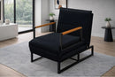 Poltrona Cama Multifuncional CompactAir em Tecido Suede